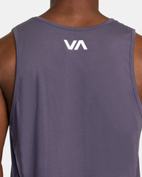 5 Icon Tank Top Black AVYZT01366 RVCA