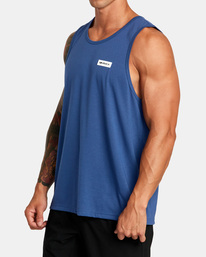 3 Icon Tank Top Purple AVYZT01366 RVCA