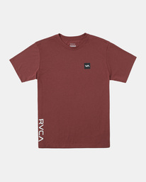 0 RVCA 2X Tee Red AVYZT01368 RVCA