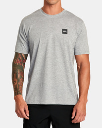 0 RVCA 2X Tee Grey AVYZT01368 RVCA