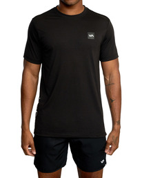 2 RVCA 2X Tee Black AVYZT01368 RVCA