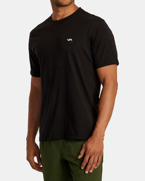 4 RVCA 2X Tee Black AVYZT01368 RVCA