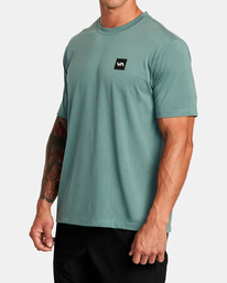4 RVCA 2X Tee Blue AVYZT01368 RVCA