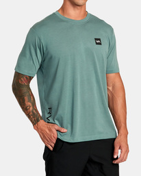 5 RVCA 2X Tee Blue AVYZT01368 RVCA