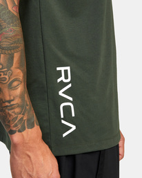 8 RVCA 2X Tee Brown AVYZT01368 RVCA
