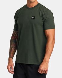 3 RVCA 2X Tee Brown AVYZT01368 RVCA