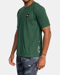 4 RVCA 2X Tee Green AVYZT01368 RVCA