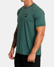 6 RVCA 2X Tee Green AVYZT01368 RVCA