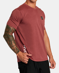 5 RVCA 2X Tee Red AVYZT01368 RVCA