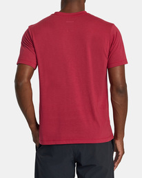 1 RVCA 2X Tee Red AVYZT01368 RVCA