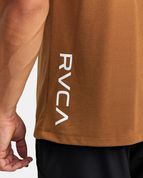 6 RVCA 2X Tee Brown AVYZT01368 RVCA