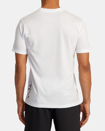 4 RVCA 2X Tee White AVYZT01368 RVCA