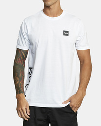 3 RVCA 2X Tee White AVYZT01368 RVCA