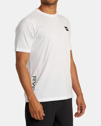 6 RVCA 2X Tee White AVYZT01368 RVCA
