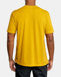 4 RVCA 2X Tee Yellow AVYZT01368 RVCA