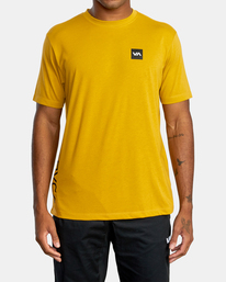 2 RVCA 2X Tee Yellow AVYZT01368 RVCA