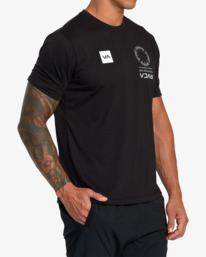 7 VA Mark Tee Black AVYZT01369 RVCA