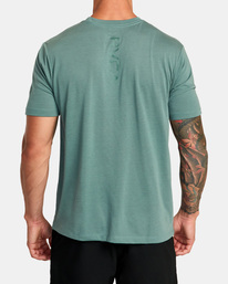 2 VA Mark Tee Blue AVYZT01369 RVCA