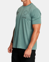 3 VA Mark Tee Blue AVYZT01369 RVCA