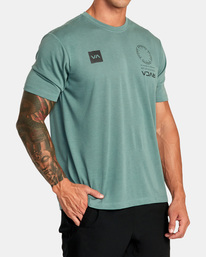 4 VA Mark Tee Blue AVYZT01369 RVCA