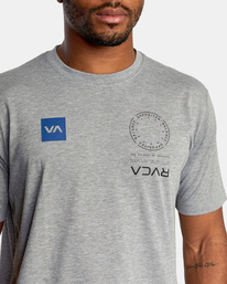 8 VA Mark Tee Grey AVYZT01369 RVCA
