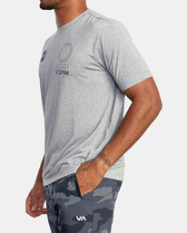 7 VA Mark Tee Grey AVYZT01369 RVCA