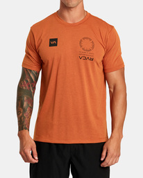 1 VA Mark Tee Black AVYZT01369 RVCA