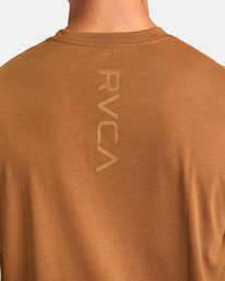 5 VA Mark Tee Brown AVYZT01369 RVCA