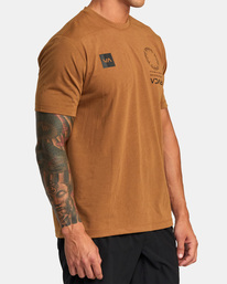 3 VA Mark Tee Brown AVYZT01369 RVCA