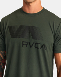 2 VA Sport Blur - T-shirt pour Homme Marron AVYZT01370 RVCA