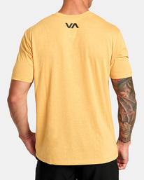 3 VA RVCA Blur Tee White AVYZT01370 RVCA