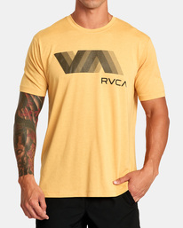 1 VA RVCA Blur Tee White AVYZT01370 RVCA