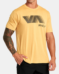 5 VA RVCA Blur Tee White AVYZT01370 RVCA