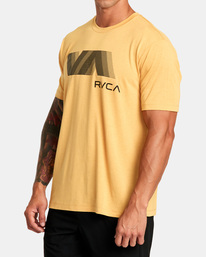 6 VA RVCA Blur Tee White AVYZT01370 RVCA