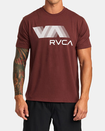 1 VA Sport Blur - T-Shirt für Männer Braun AVYZT01370 RVCA