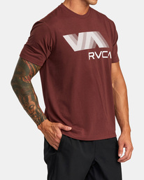 5 VA Sport Blur - T-Shirt für Männer Braun AVYZT01370 RVCA