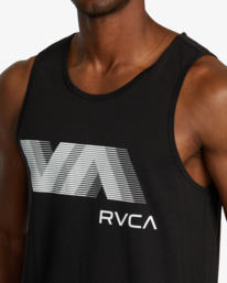 4 VA Sport Blur - Débardeur pour Homme Noir AVYZT01371 RVCA