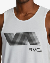 4 VA Sport Blur - Smanicato da Uomo White AVYZT01371 RVCA