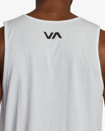 9 VA RVCA Blur Tank Top White AVYZT01371 RVCA
