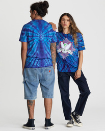 13 RVCA x FREAKTOPIA - Unisex T-Shirt White AVYZT01382 RVCA