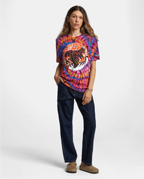 7 Freaktopia Mushroom Tee White AVYZT01384 RVCA
