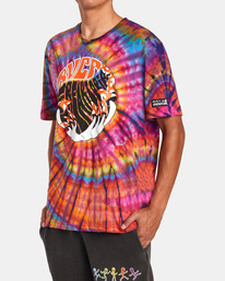 3 Freaktopia Mushroom Tee White AVYZT01384 RVCA