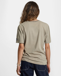 12 RVCA x FREAKTOPIA - Unisex T-Shirt Beige AVYZT01385 RVCA