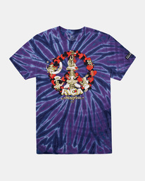 0 RVCA x FREAKTOPIA - Maglietta Unisex White AVYZT01387 RVCA