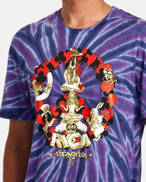 3 RVCA x FREAKTOPIA - Maglietta Unisex White AVYZT01387 RVCA