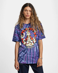 8 RVCA x FREAKTOPIA - Maglietta Unisex White AVYZT01387 RVCA