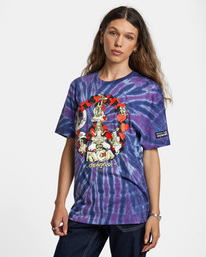 11 RVCA x FREAKTOPIA - Maglietta Unisex White AVYZT01387 RVCA