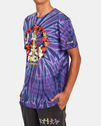 4 RVCA x FREAKTOPIA - Maglietta Unisex White AVYZT01387 RVCA