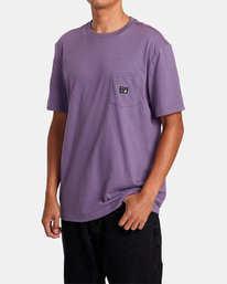 3 ANP Pocket Tee Multicolor AVYZT01396 RVCA