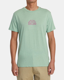 2 Psychic Retreat T-Shirt Green AVYZT01465 RVCA